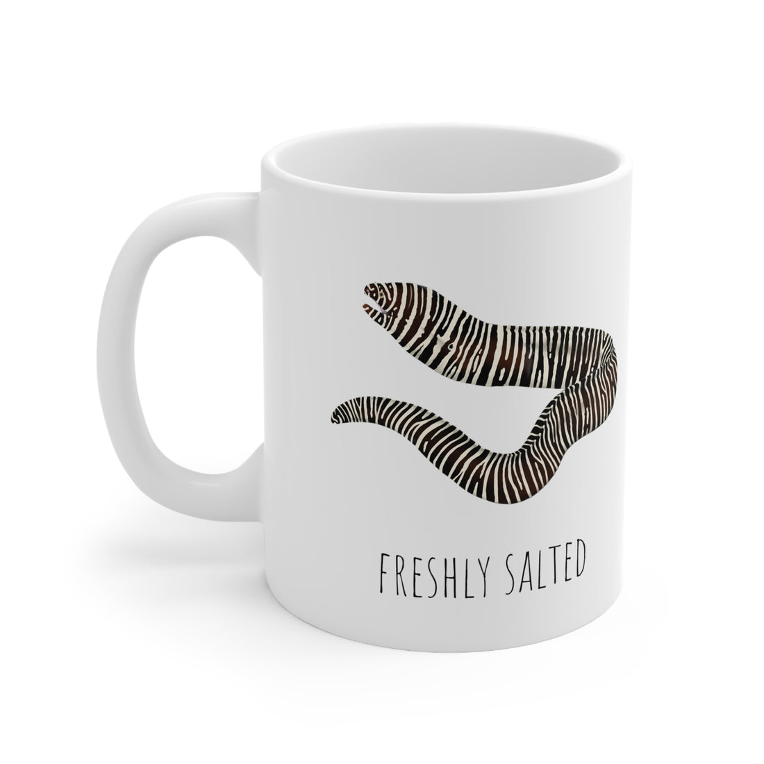 Zebra Moray Eel Ceramic Mug 11oz