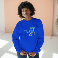 * BLUE RIBBON EEL * Unisex Premium Crewneck Sweatshirt