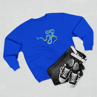 * BLUE RIBBON EEL * Unisex Premium Crewneck Sweatshirt
