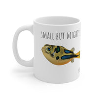Small But Mighty Pea Puffer Ceramic Mug 11oz