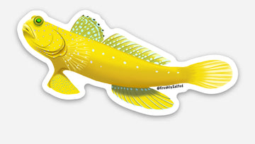 Yellow Watchman Goby Sticker