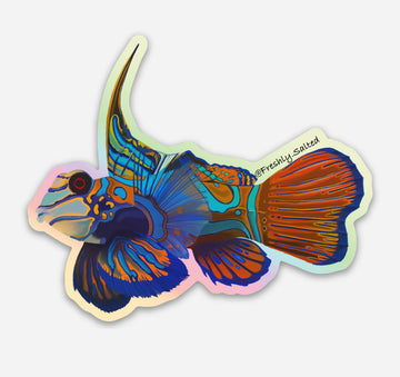 Holographic Mandarin Sticker