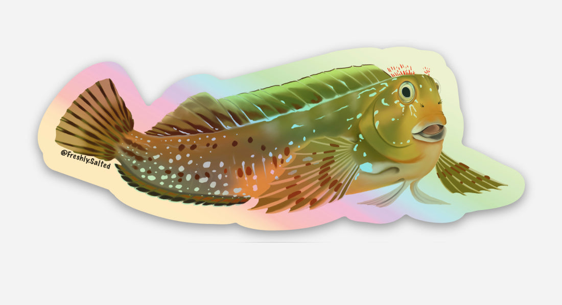 Holographic Molly Miller Blenny Sticker
